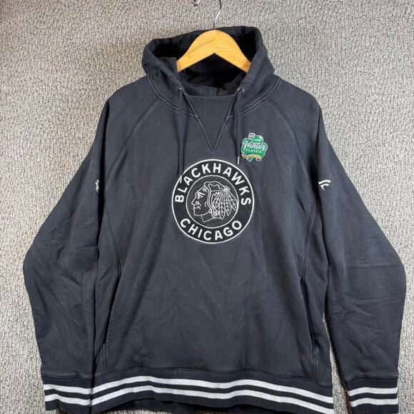 NHL Other - Black white Chicago Blackhawks Hoodie